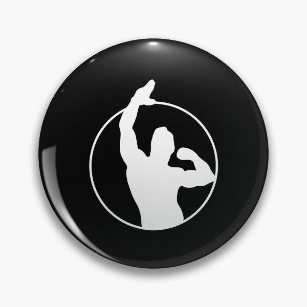 Item preview, Zyzz Pose Silhouette White designed and sold by designsbyted.