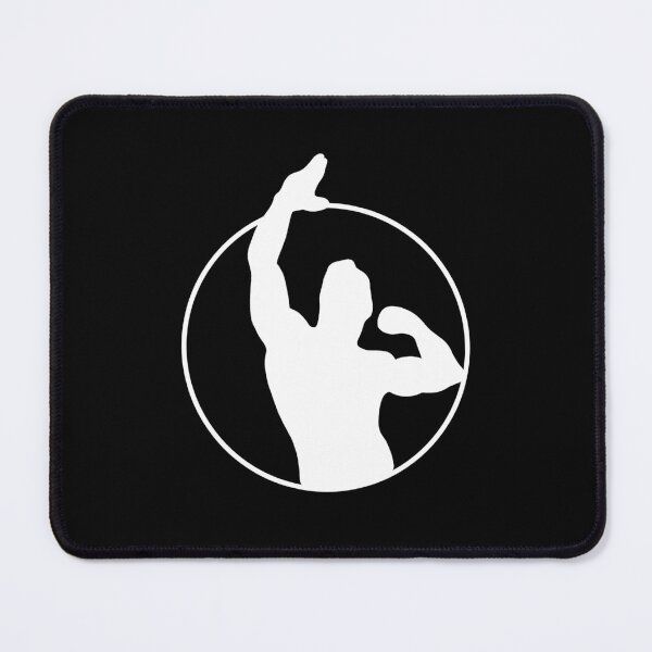 Item preview, Zyzz Pose Silhouette White designed and sold by designsbyted.
