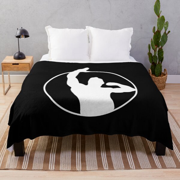 Item preview, Zyzz Pose Silhouette White designed and sold by designsbyted.