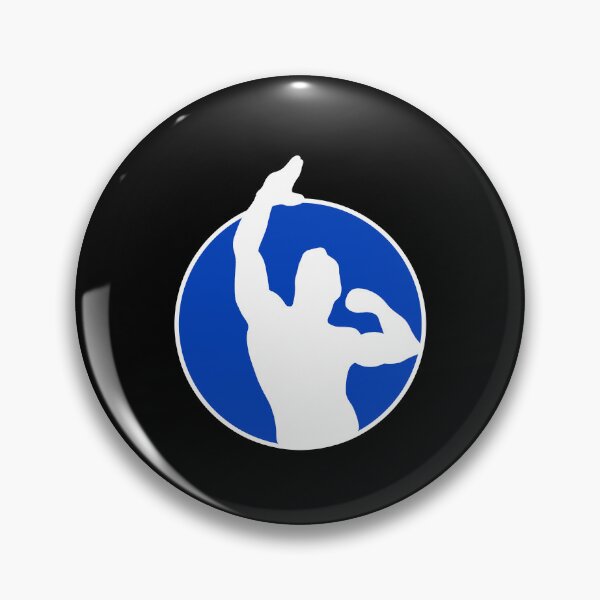 Item preview, Zyzz Pose Silhouette Blue designed and sold by designsbyted.