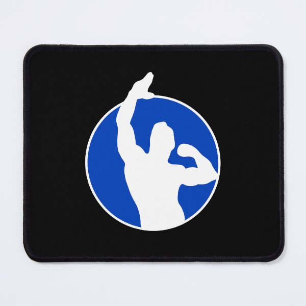 Item preview, Zyzz Pose Silhouette Blue designed and sold by designsbyted.