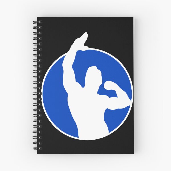 Item preview, Zyzz Pose Silhouette Blue designed and sold by designsbyted.