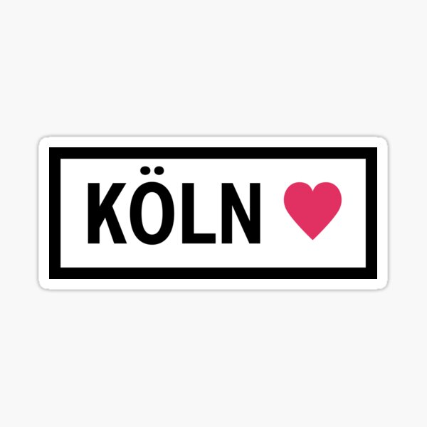 Köln Sticker