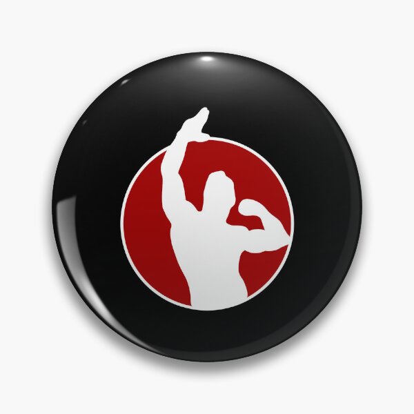 Item preview, Zyzz Pose Silhouette Red designed and sold by designsbyted.
