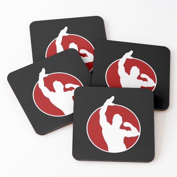 Item preview, Zyzz Pose Silhouette Red designed and sold by designsbyted.