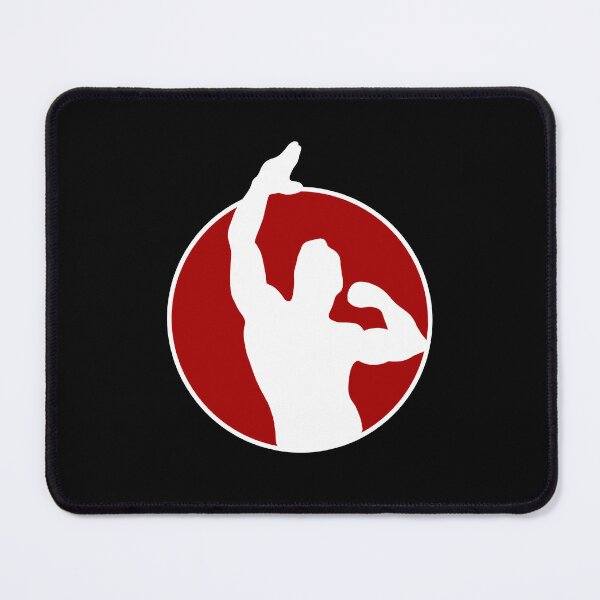 Item preview, Zyzz Pose Silhouette Red designed and sold by designsbyted.