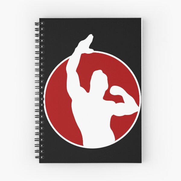 Item preview, Zyzz Pose Silhouette Red designed and sold by designsbyted.
