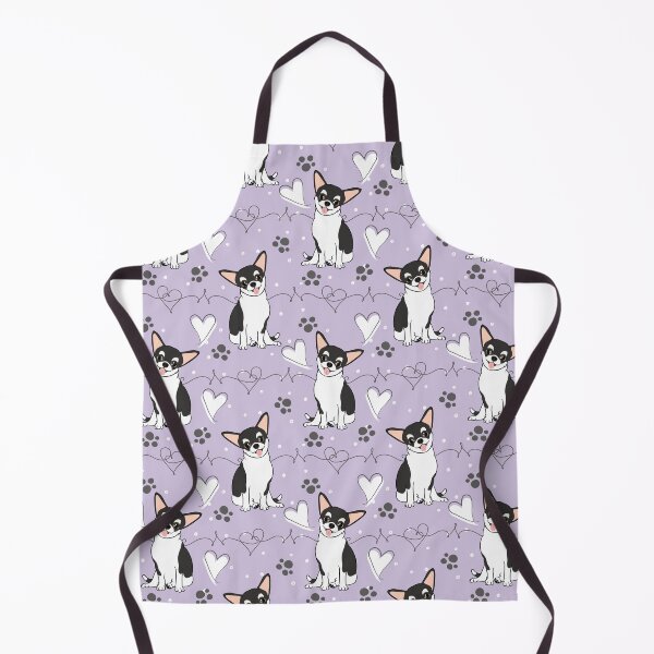 Item preview, LOVE Black White Chihuahua 2 designed and sold by Lulupainting.