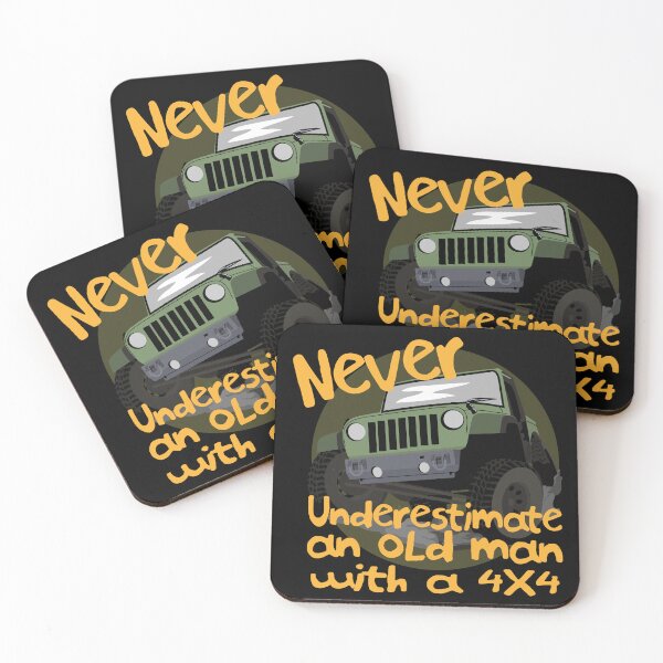 Item preview, Never underestimate an old man with a 4x4 designed and sold by fivo.