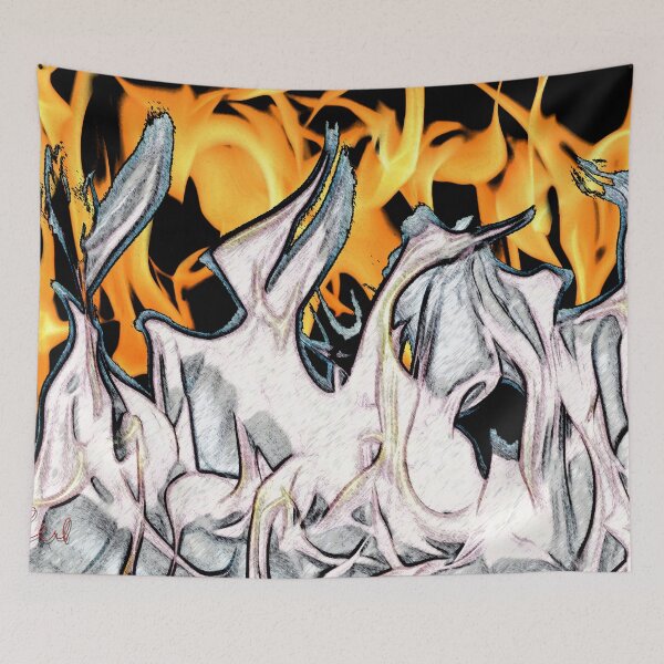 Item preview, Fire Flames designed and sold by storecee.