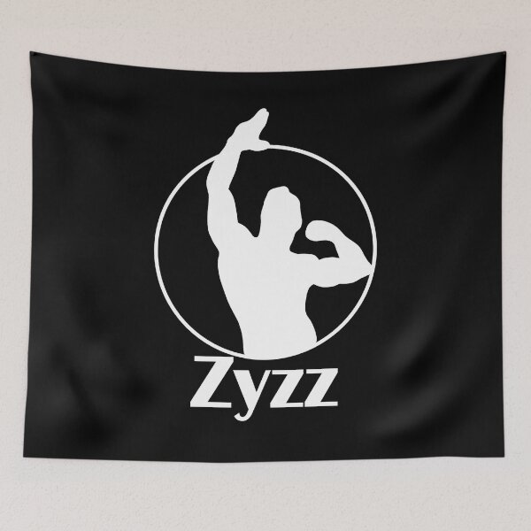 Item preview, Zyzz Pose Silhouette White designed and sold by designsbyted.