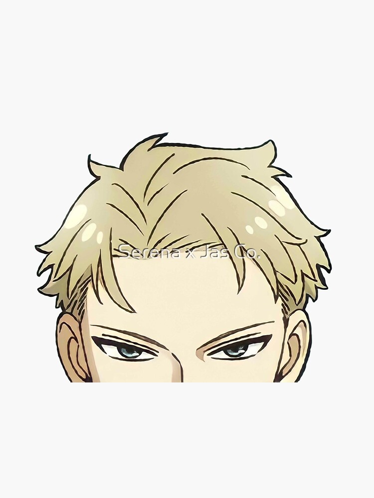 "Anime Boy Peeker 1" Sticker for Sale by Serena x Jas Co. Redbubble