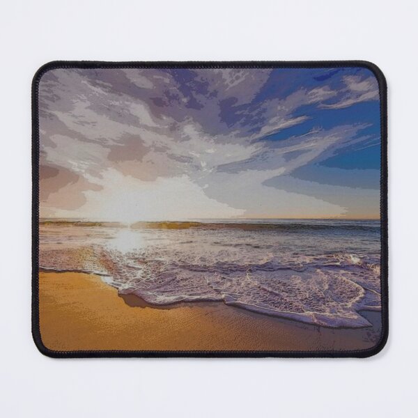 Item preview, Beach in the Sunset - Seascape designed and sold by NaturePastel.