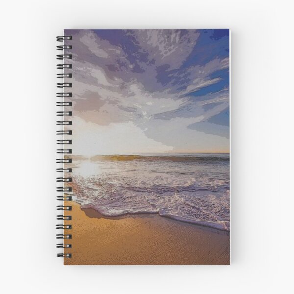 Item preview, Beach in the Sunset - Seascape designed and sold by NaturePastel.