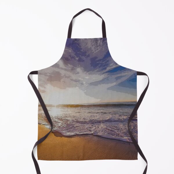 Item preview, Beach in the Sunset - Seascape designed and sold by NaturePastel.