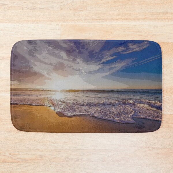 Item preview, Beach in the Sunset - Seascape designed and sold by NaturePastel.