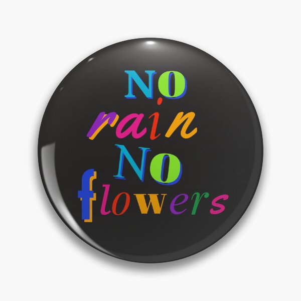 Item preview, no rain, no flowers designed and sold by time-to-relax.