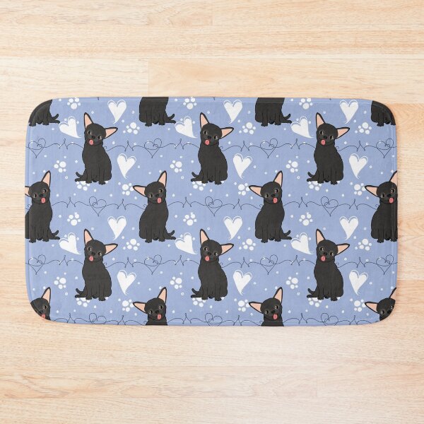 Item preview, LOVE Black Chihuahua  designed and sold by Lulupainting.