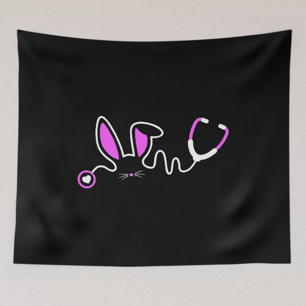 Item preview, Funny Stethoscope Easter Bunny Nurse Doctor Egg Ears designed and sold by GardNewerd.