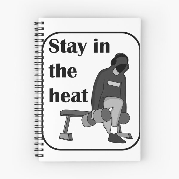 Item preview, Stay in the heat gym bulgarian split squat black designed and sold by designsbyted.