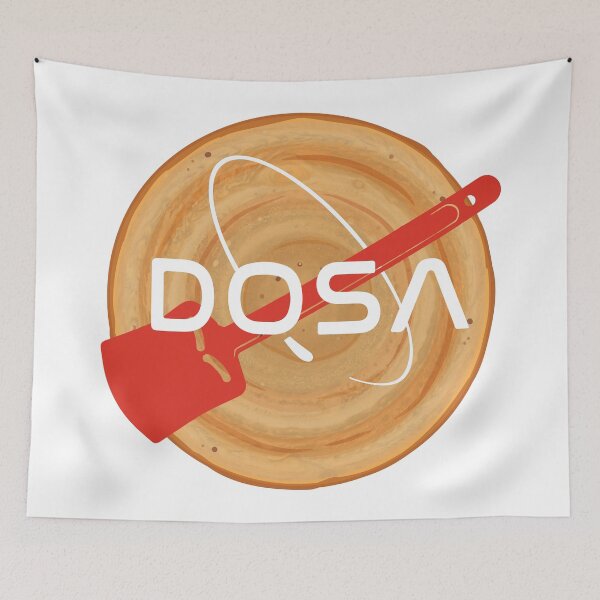 Item preview, Masala Dosa Idli South Indian Desi Food  designed and sold by alltheprints.