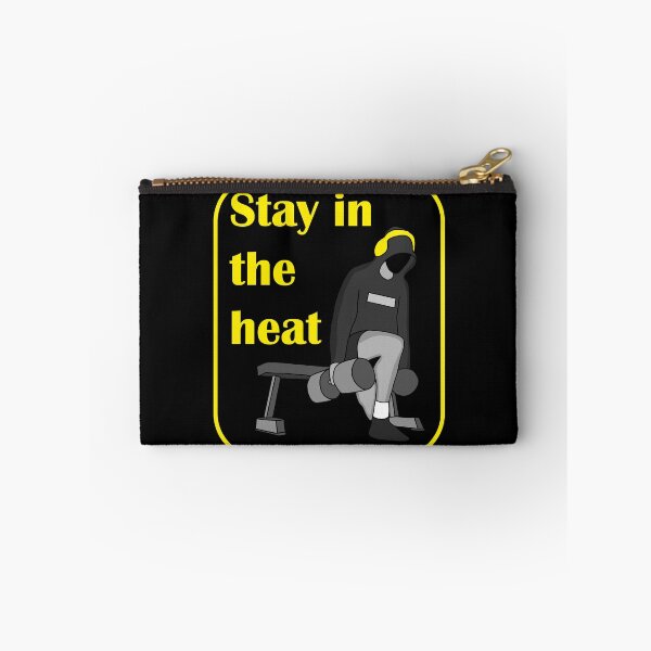 Item preview, Stay in the heat gym bulgarian split squat yellow designed and sold by designsbyted.
