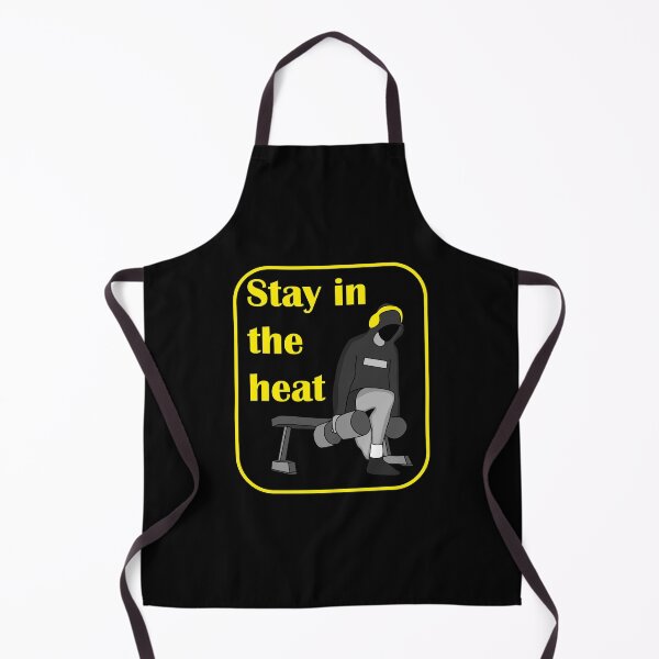 Item preview, Stay in the heat gym bulgarian split squat yellow designed and sold by designsbyted.