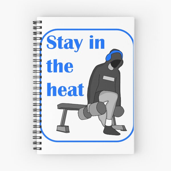 Item preview, Stay in the heat gym bulgarian split squat blue designed and sold by designsbyted.