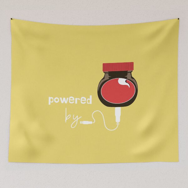 Item preview, Powered by Bovril designed and sold by leBoosh-Designs.