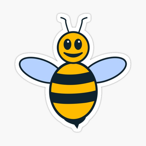 Bumble Bee Sticker For Sale By Zahradesigns22 Redbubble 0969