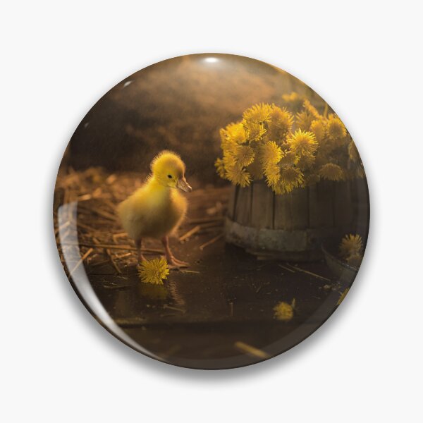 Item preview, Gosling and dandelions designed and sold by Svetlana Korneliuk.