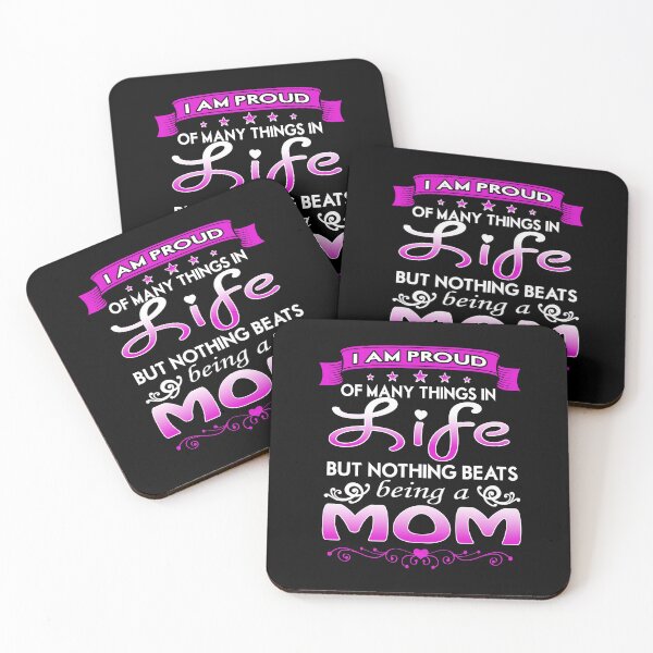 Item preview, I Am Proud Of Many Things In Life But Nothing Beats Being A Mom designed and sold by ktmaem.