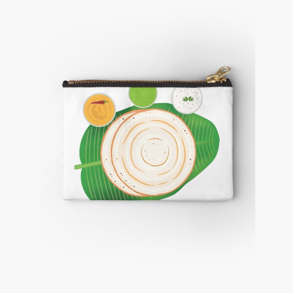 Item preview, Masala Dosa Idli Churtney on Banana Leaf Indian Food designed and sold by alltheprints.