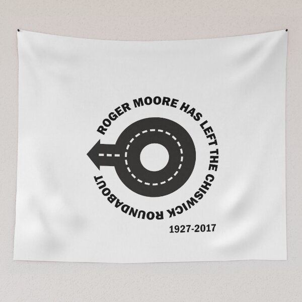 Item preview, Roger Moore Has Left The Chiswick Roundabout (Alan Partrigde Joke) designed and sold by DohDesigns.