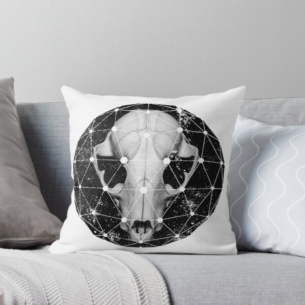 Item preview, geometric raccoon skull designed and sold by Roger Porter Photography.