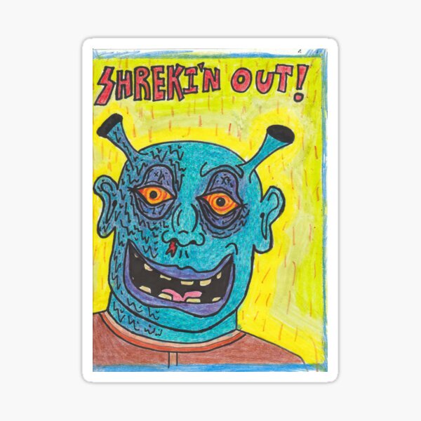 Aperçu de l'œuvre blu shrek créée et vendue par DanghulBangyana.