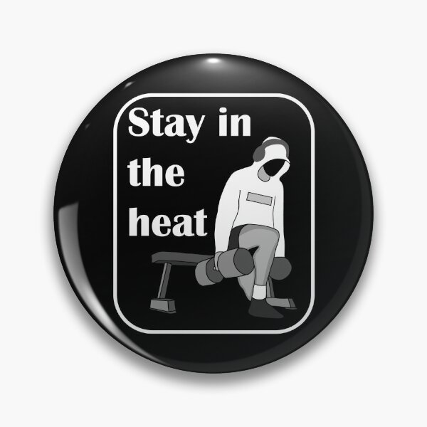 Item preview, Stay in the heat gym bulgarian split squat white designed and sold by designsbyted.
