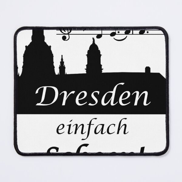 Item preview, Dresden simply beautiful! With church and notes in Saxon designed and sold by BiekerDesign.