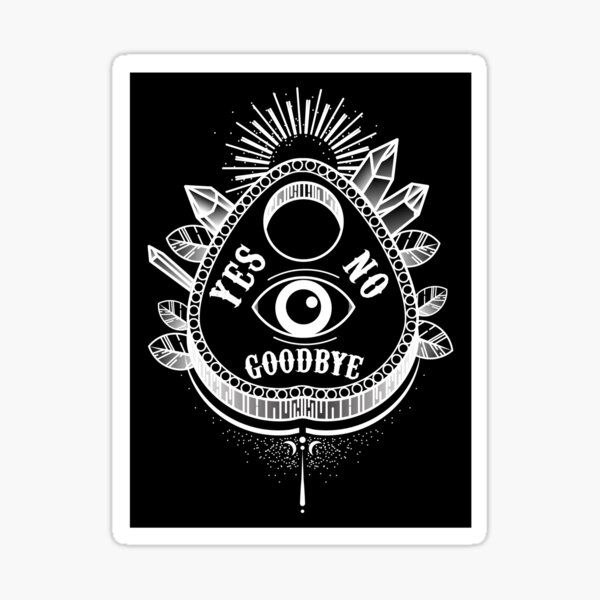 Call Me on the Ouija Board Sticker