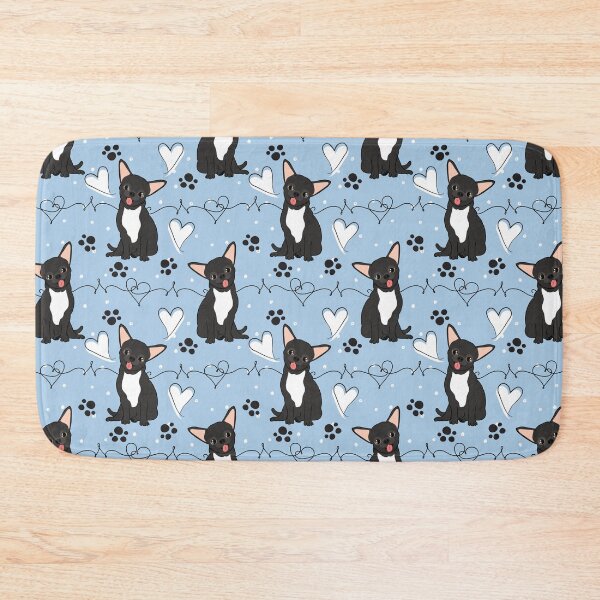 Item preview, LOVE Black White Chihuahua 4 designed and sold by Lulupainting.