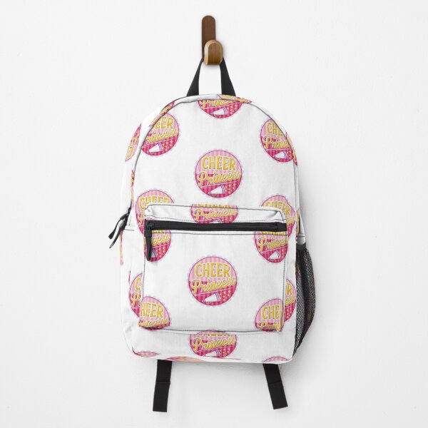 Item preview, 'Cheer Princess' (White) designed and sold by The Button Gal.