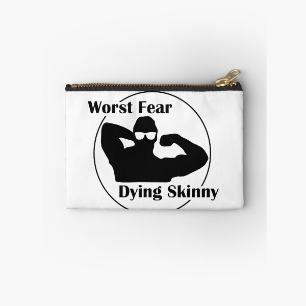 Item preview, Worst fear: Dying Skinny Zyzz pose black designed and sold by designsbyted.