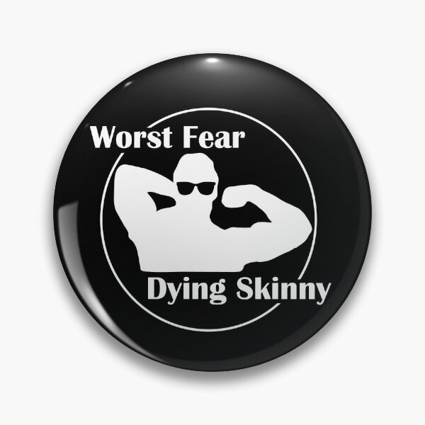 Item preview, Copy of Worst fear: Dying Skinny Zyzz pose white designed and sold by designsbyted.