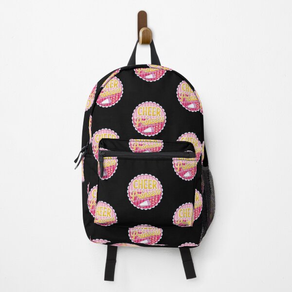 Item preview, 'Cheer Princess' (Black) designed and sold by The Button Gal.