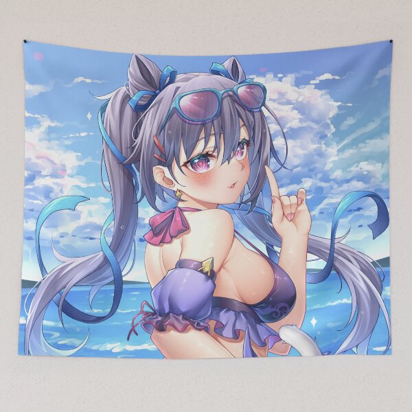 Item preview, Keqing in Summer  designed and sold by AnaNguyen97.