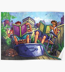 Summertime Reading Poster