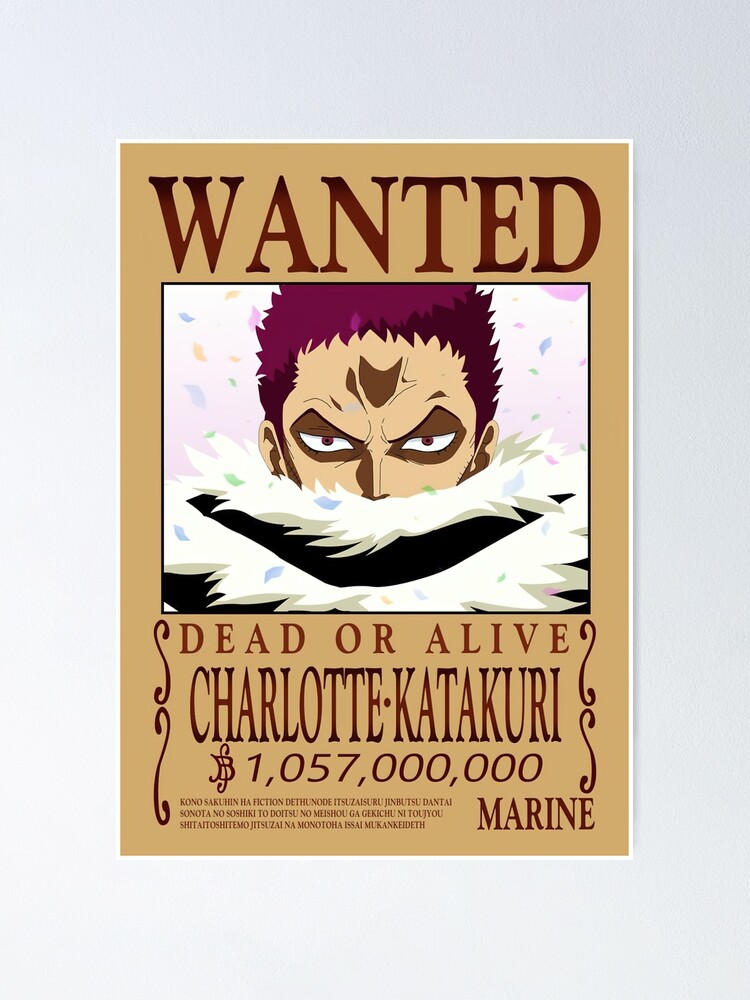 Katakuri vs Pirates Straw Hat Poster for Sale by dowdyjoanne