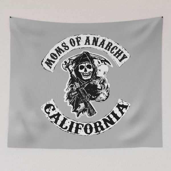 Item preview, MOMS OF ANARCHY PULLOVER ZIPPER Women Men designed and sold by StanisHiler454.