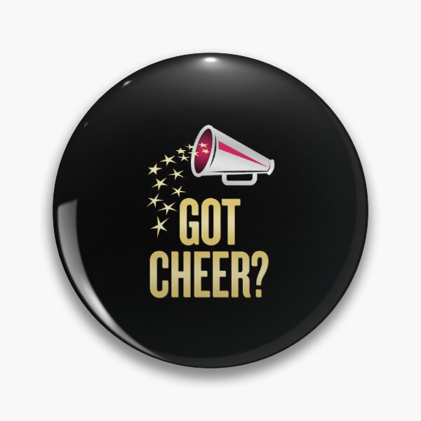 Item preview, 'Got Cheer? ALT' (Black) designed and sold by The Button Gal.