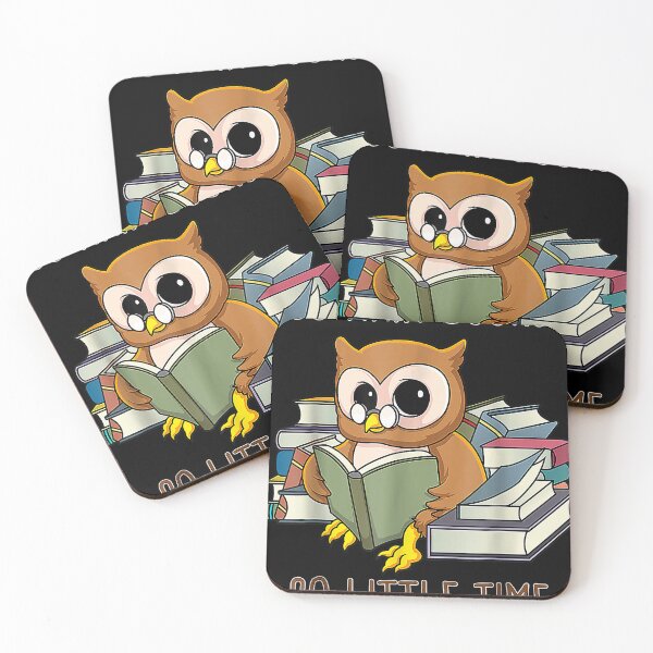Item preview, I Read Books I Drink Coffee And I Know Things Owl  designed and sold by kerrikellypjm6.